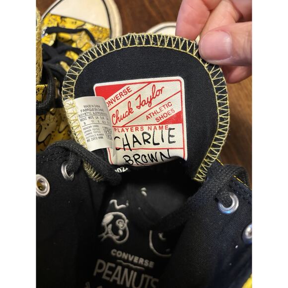 Converse Chuck Taylor All Star 70 Hi Peanuts Woodstock A01871C - Picture 6 of 9